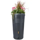 4rain Milo 2in1 Regentonne 230 l graphite grey