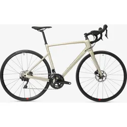 Rennrad Endurance EDR CF Shimano 105 Beige leinenbeige 2XS