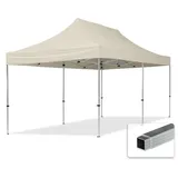 TOOLPORT Faltpavillon Economy 3 x 6 m ohne Seitenteile creme 59021