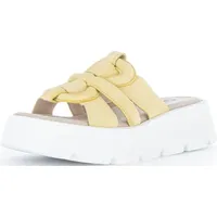 Gabor Pantoletten Pantoletten Veloursleder - Gelb - 40