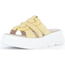 Gabor Pantoletten Pantoletten Veloursleder - Gelb - 40