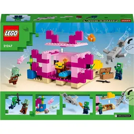 LEGO Minecraft Das Axolotl-Haus 21247