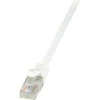 Logilink Cp2031u Rj45 Patchkabel Cat 6 U/UTP Weiß mit Rastnasenschutz