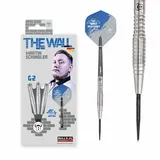 BULL'S Unisex – Erwachsene Martin Schindler Dart, Silber, 21g