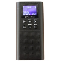 Roadstar Mobiles DAB DAB+ UKW-Radio (LCD-Display, Taschenradio), schwarz TRA-70