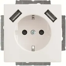 Busch-Jaeger USB-Steckdose Unterputzmontage Weiß 2 St.
