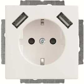 Busch-Jaeger USB-Steckdose Unterputzmontage Weiß 2 St.