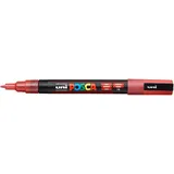 Uni-Ball Posca Marker PC-3M Glitter Rot