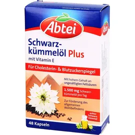 Abtei Schwarzkümmelöl Plus Kapseln 48 St.