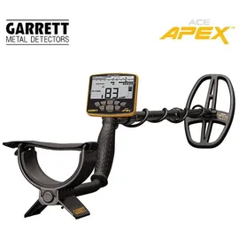 Garrett Metal Detectors Garrett ACE APEX 6 x 11 Multi-Freq Basic Metalldetektor Ultraleichtdetektor Multi-Frequency-Technologie Wasserdichte 6 × 11 "Viper-Spule