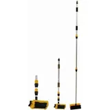 Yachticon Deluxe Alu Waschbürste mit Teleskopstiel, 90-175cm