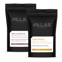 PILLAR PERFORMANCE Bundle Training Defence Triple Magnesium Powder | 2