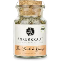 Ankerkraut Bio Fisch & Scampi, 60 g im Korkenglas, Fisch-Gewürz in Bio-Qualität kaufen, Fisch und Meeresfrüchte Einfach Lecker zu Hause Kochen