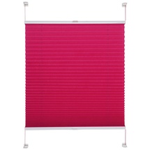 LIEDECO Klemmfix Plissee verspannt 75 x 150 cm rot