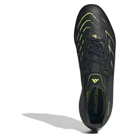 adidas Predator League FG/MG Herren Core Black/Carbon/Lucid Lemon 44