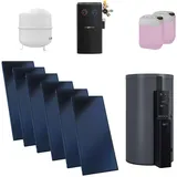 Viessmann Flachkollektor Solar-Paket Vitosol 200-FM SV2F 15,06 m2 mit Vitocell 160-E Pufferspeicher 950L vitosilber