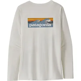 Patagonia Cap Cool Daily Graphic Shirt Waters Damen Longsleeve XL