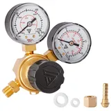 STAHLWERK Mini Druckminderer Druckregler 200 bar für Argon CO2 Mix