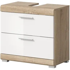 inn.furn Waschbeckenunterschrank Mambo 60 x 56 x 34 cm Weiß
