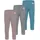 normani Outdoor Sports Normani, Outdoor Sports 3er Pack Baby Merino Hose Unterhose Tutira in Blau/Grau/Rosa | Gr.: 74