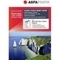 AgfaPhoto Everyday Photo Inkjet Paper Glossy 180 g/m2, 10 x 15 cm, 1 x), Fotopapier