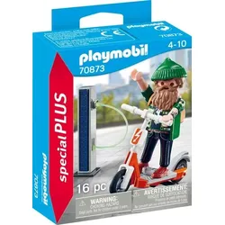 PLAYMOBIL 70873 Hipster mit E-Roller