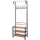 Mendler Garderobe Oshawa 186 x 65 x 34 cm Schwarz