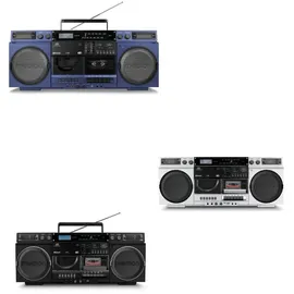 Medion LIFE P66538 Retro-Boombox silber
