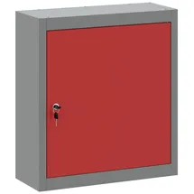 vidaXL Werkzeugschrank mit Regal Rot 50x20x55 cm