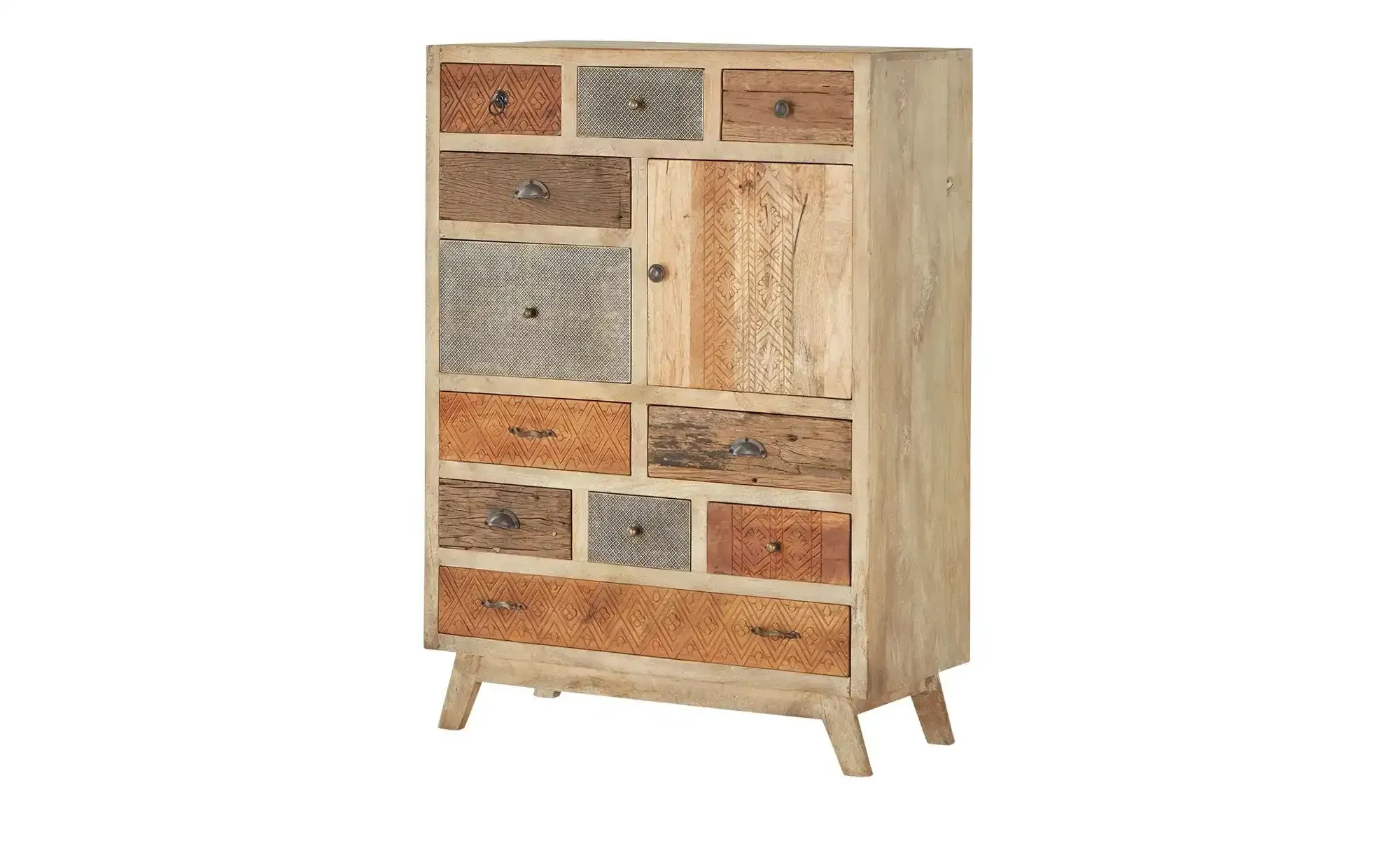 Highboard  Kona , Maße (cm): B: 90 H: 125 T: 40.0