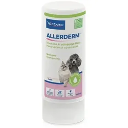 Virbac Allerderm Shampoo für trockene und schuppige Haut für Hunde und Katzen 250 ml
