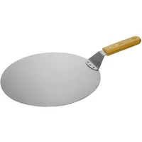 4big.fun Pizzaschaufel Ø30.5 cm Pizzaheber Holzgriff | Pizzaschieber für