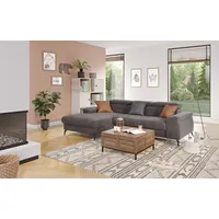 Cotta Ecksofa »Kitty L-Form«, Modern, L-Form, Bodenfreiheit 12,5 cm grau