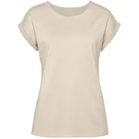 LASCANA Rundhalsshirt Damen beige Gr.48/50