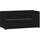 furnicato Gartenbox 101 x 50,5 x 46,5 cm Schwarz
