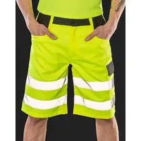 Result Safety Cargo Shorts - fluorescent yellow XL