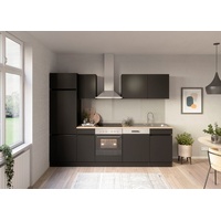 OPTIFIT Küche »Safeli«, Breite 270 cm, wahlweise mit oder ohne Hanseatic-E-Geräte, grau