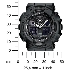 Casio G-Shock Resin 51,2 mm GA-100-1A1ER