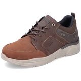 Rieker Herren Bequemschuhe B5000, Männer Schnürschuhe,lace-up Shoes,Low-tie,Komfortschuhe,Halbschuhe,schnürer,flexibel,braun (23),42 EU / 8 UK - 42 EU Weit