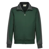 Hakro Sweatjacke Contrast Performance 477-72 tanne