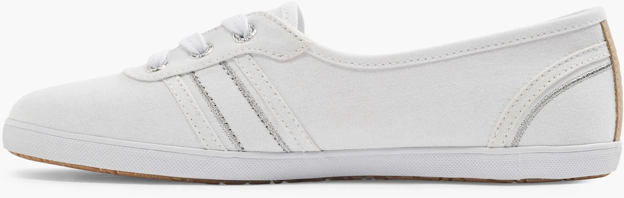 ESPRIT  Ballerina Weiß, Damen, Größe: 40 - ESPRIT  Ballerina Weiß, Damen, Größe: 40 - woman - Weiss