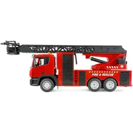 AMEWI RC-Nutzfahrzeug Feuerwehr Drehleiter 1:18 RTR rot