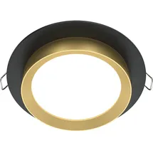 Maytoni Einbauleuchte Aluminium und Kunststoff Ø11mm inkl. GX53 Schwarz
