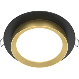 Maytoni Einbauleuchte Aluminium und Kunststoff Ø11mm inkl. GX53 Schwarz