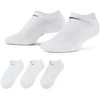 Nike Everyday Cushioned No-Show-Trainingssocken White/Black 42-46