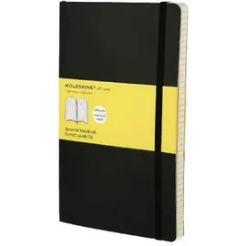 Moleskine Notizbuch A5 kariert Schwarz