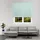 Wellhome Lichtdurchlässiger Rollo 160 x 175 cm hellblau
