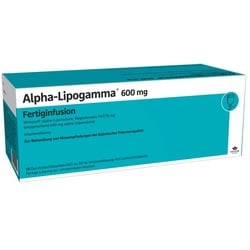 Alpha-Lipogamma 600 mg Fertiginfusion Dsfl. 10X50 ml