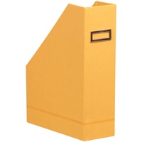 Rhodia Stehsammler aus Kunstleder, orange