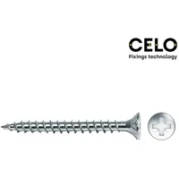 Celo Spanplattenschraube VELOX PZ 4,5x30, Vollgewinde, blau verzinkt